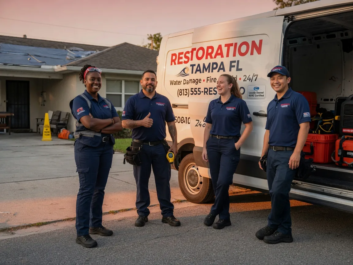 Water Damage Restoration company in Fairdale, ND